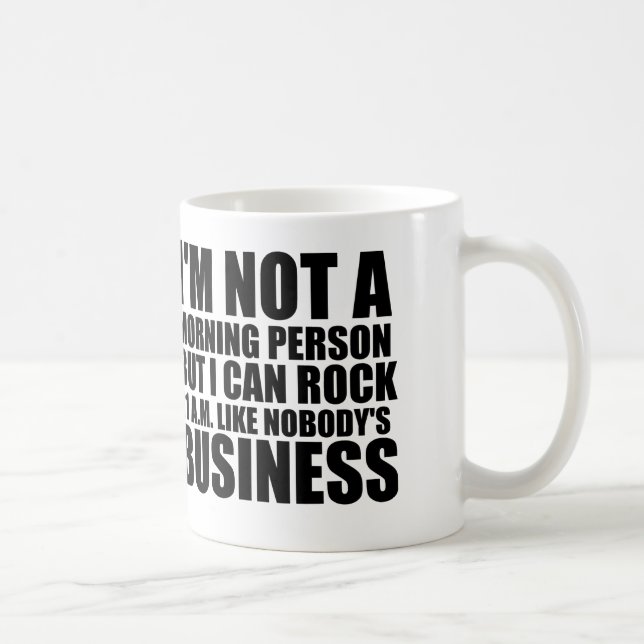 Morgenperson Kaffeetasse (Rechts)