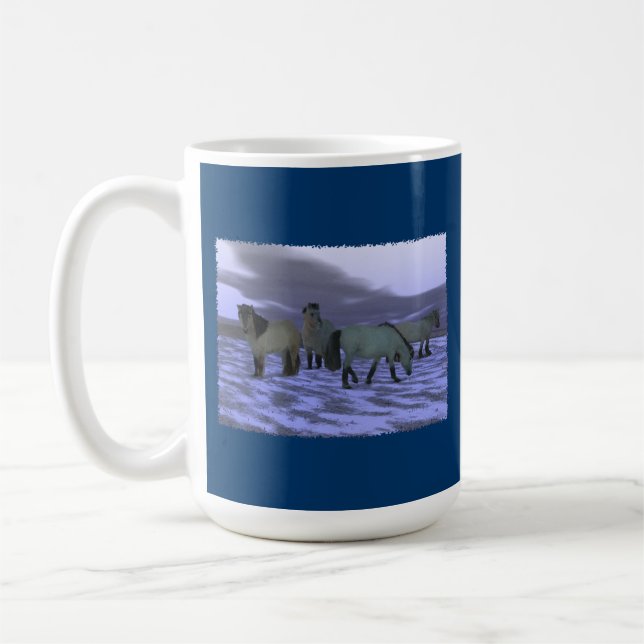 Morgenpferd Tasse (Links)