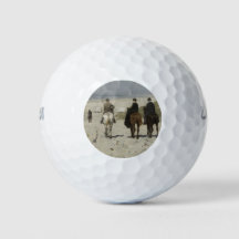 Morgenreiten am Strand (von Anton Mauve)