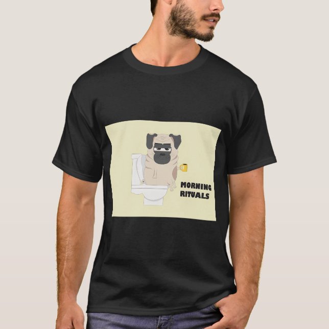 Morgenrituale T-Shirt (Vorderseite)