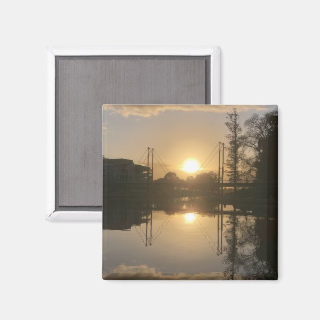 Morgenröte Magnet (Vorderseite/Rückseite)