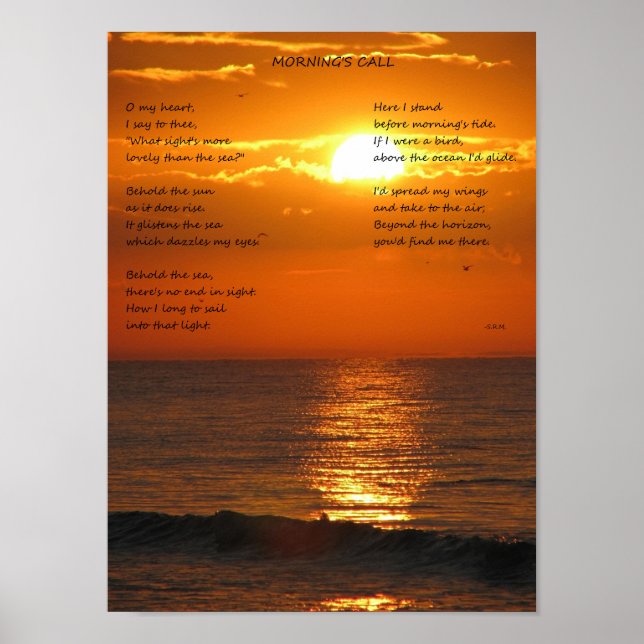 Morgenruf Poster (Vorne)