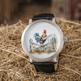 Morgenruhm: Watercolor-Liste Armbanduhr