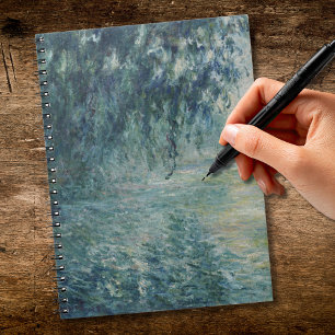 Morgens am Seine Monet Notizblock