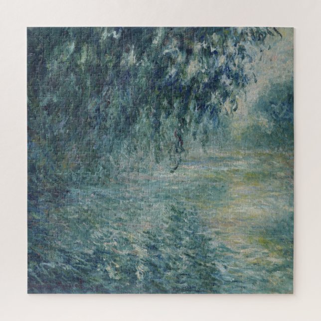 Morgens am Seine Monet Puzzle (Vertikal)