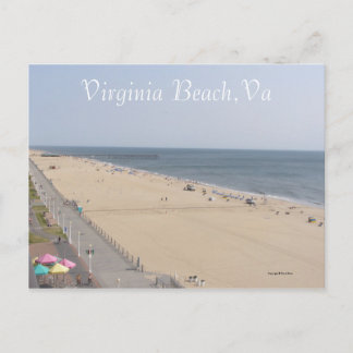 Morgens am Strand Postkarte