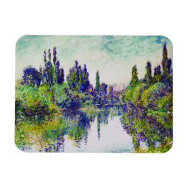 Morgens an der Seine, in der Nähe von Vetheuil Cla Magnet