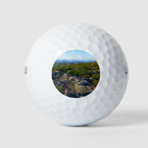 Morgens auf dem Cadillac Mountain at Acadia Golfball