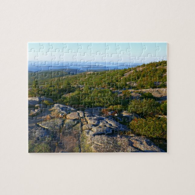 Morgens auf dem Cadillac Mountain at Acadia Puzzle (Horizontal)