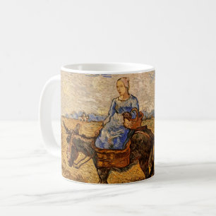 Morgens, Bauernpaar von Vincent van Gogh Kaffeetasse