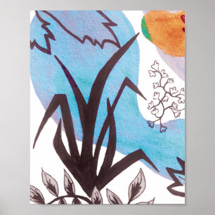 Morgens botanisch I Art Print Poster
