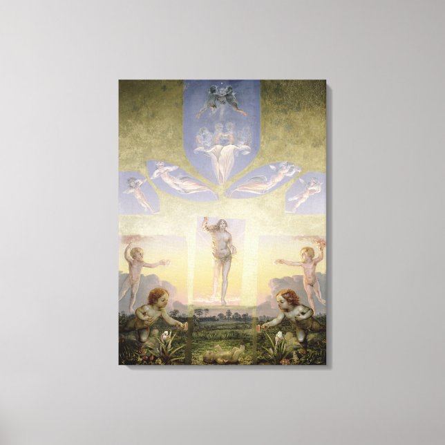 Morgens, c.1808-9 leinwanddruck (Vorderseite)