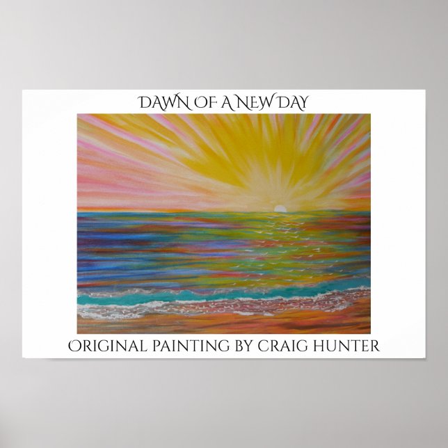 Morgens eines neuen Tages Poster (Vorne)
