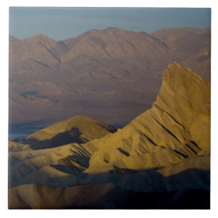 Morgens erstes Licht am Zabriskie Point und 3 Fliese