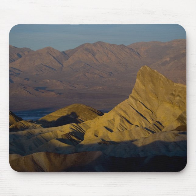 Morgens erstes Licht auf Zabriskie Point und 3 Mousepad (Vorne)