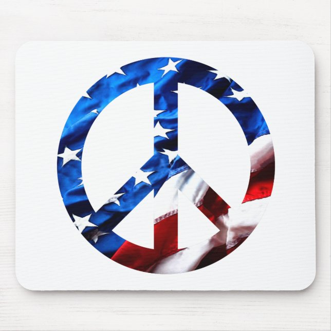 morgens-Frieden Mousepad (Vorne)