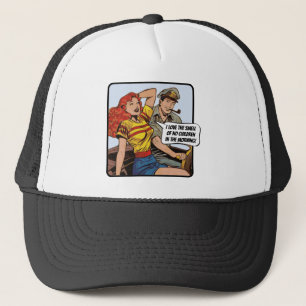 Morgens habe ich den Geruch nach kinderlosen Liebe Truckerkappe