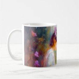 Morgens im Garten Kaffeetasse