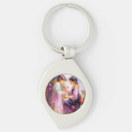 Morgens im Garten Schlüsselanhänger