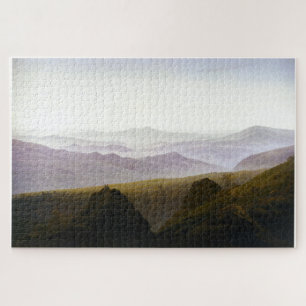 Morgens in den Bergen - Caspar David Friedrich Puzzle