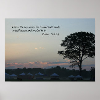 Morgens ist dies das Tagesposter oder der Ausdruck Poster