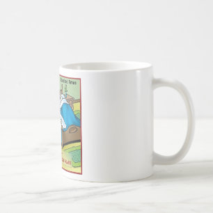 Morgens Knoblauch Atem Funny Offbeat Cartoon Gesch Kaffeetasse