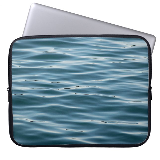Morgens Meerwasser Laptopschutzhülle (Vorderseite)