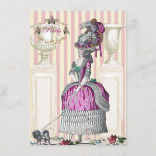 Morgens schlendern Sie die Champs-Élysées hinunter Einladung