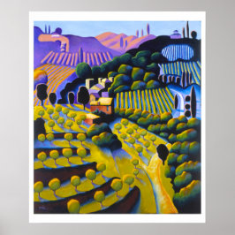 Morgens vom Bagno gotico Poster