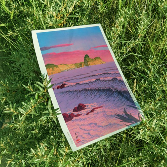 Morgensee-at-Shiribeshi-by-Kawase-Hasui Poster (Von Creator hochgeladen)