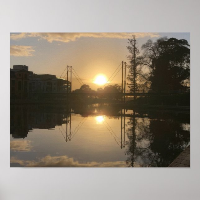Morgensonne  poster (Vorne)