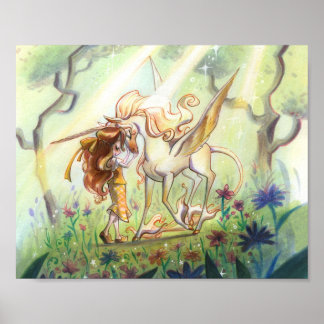 Morgensonnenlicht Poster