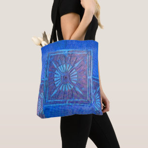 MORGENSTAR, Blue Tote Bag