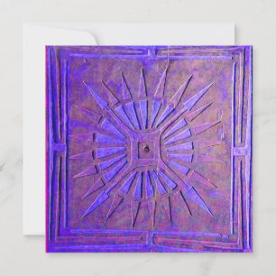 MORGENSTAR , hell blau, weiß Ankündigung