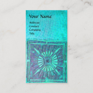 MORGENSTAR , MONOGRAMM VISITENKARTE