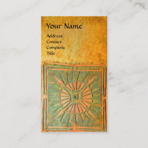 MORGENSTAR , MONOGRAMM VISITENKARTE