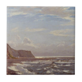 Morgenstern an der Küste auf der Isle of Wight Fliese