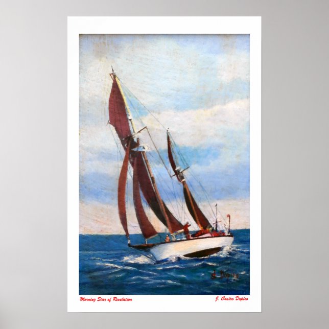 Morgenstern der Offenbarung Poster (Vorne)