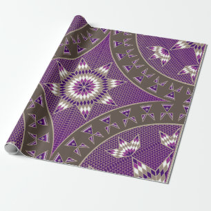 Morgenstern (Lila) Geschenkpapier