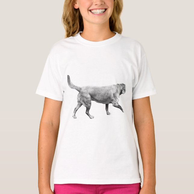 Morgenstille Bewegung T-Shirt (Vorderseite)