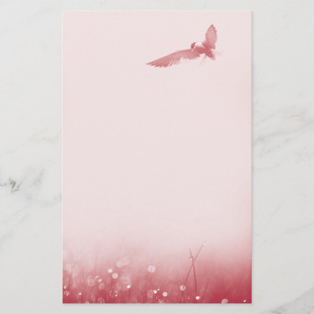 Morgenvogelpapier Briefpapier (Vorderseite)