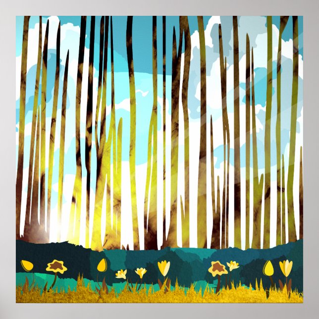 Morgenwald Poster (Vorne)