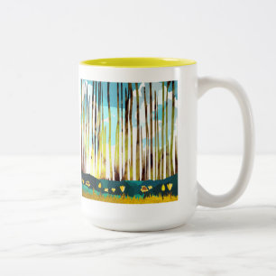 Morgenwald Zweifarbige Tasse