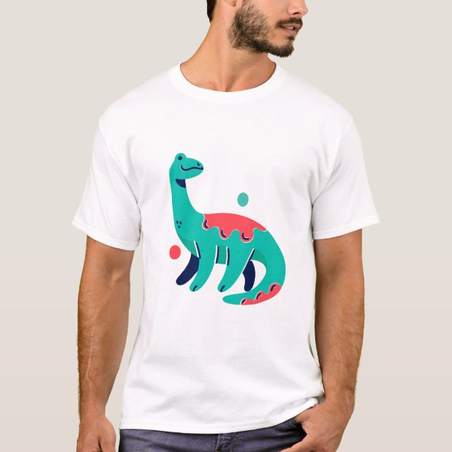 Moriah Elizabeth der Dinosaurier T-Shirt (Vorderseite)