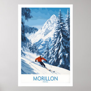 Morillon Ski Poster 1