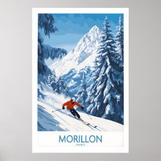Morillon Ski Poster 1