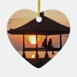 Moring in Bali-Insel Keramikornament