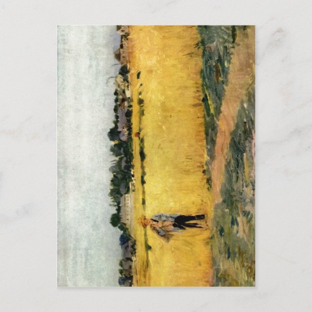 Morisot, Berthe Kornfeld um 1875 c. 1875 Technique Postkarte (Vorderseite)