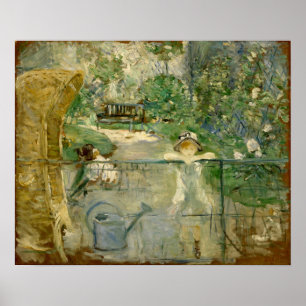 Morisot - Der Korbstuhl 1885 Poster