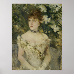 Morisot - Junge Frau verkleidet für den Ball 1879 Poster